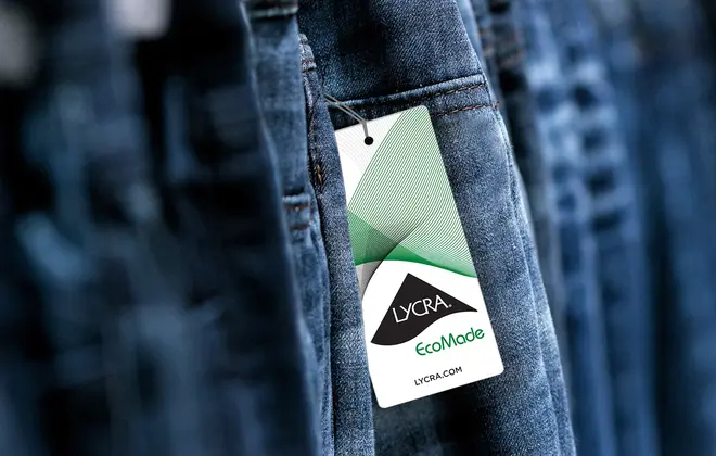 Order free hangtags or request a trademark license agreement to leverage the value of LYCRA® brand to drive sales.